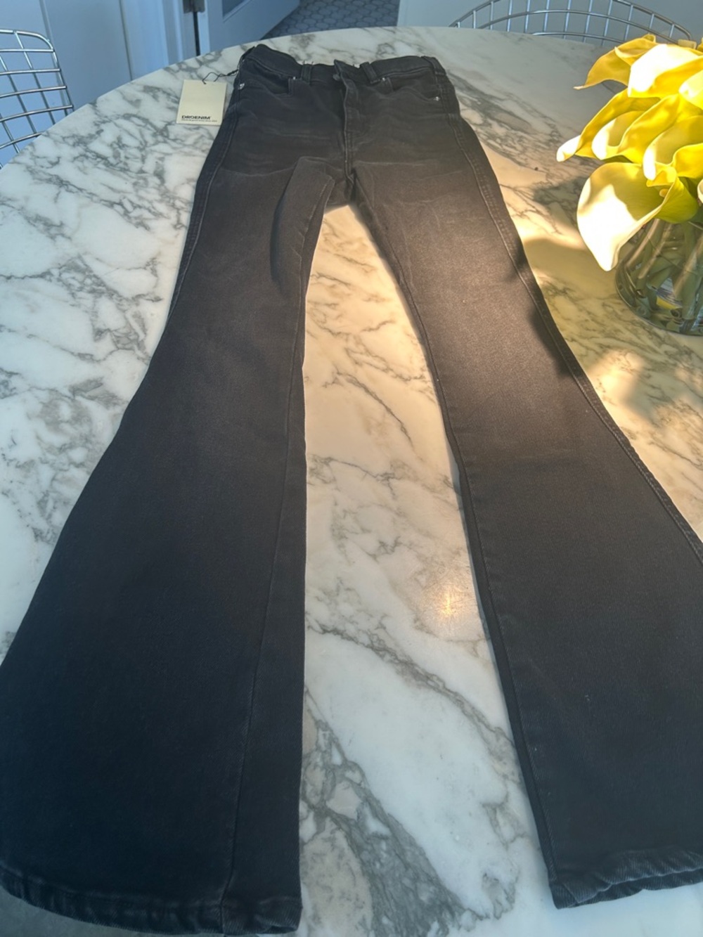 Dr. Denim Black Boot Cut Jeans